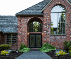 Luxury brick home for sale in Horace ND