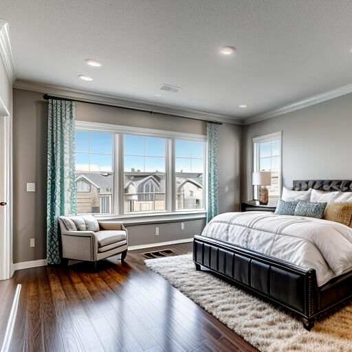 Luxury bedroom in Fargo, ND