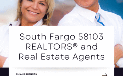 Jim and Shannon, expert real estate agents in South Fargo 58103, offering local guidance.