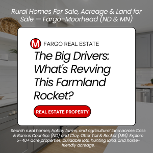 What’s Pushing North Dakota and Minnesota Farmland and Real Estate Higher